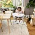 thumbnail image 4 of Ingenuity Sun Valley Compact Folding Baby High Chair - For Ages 6 Months and Up, Unisex - Pink, 4 of 18