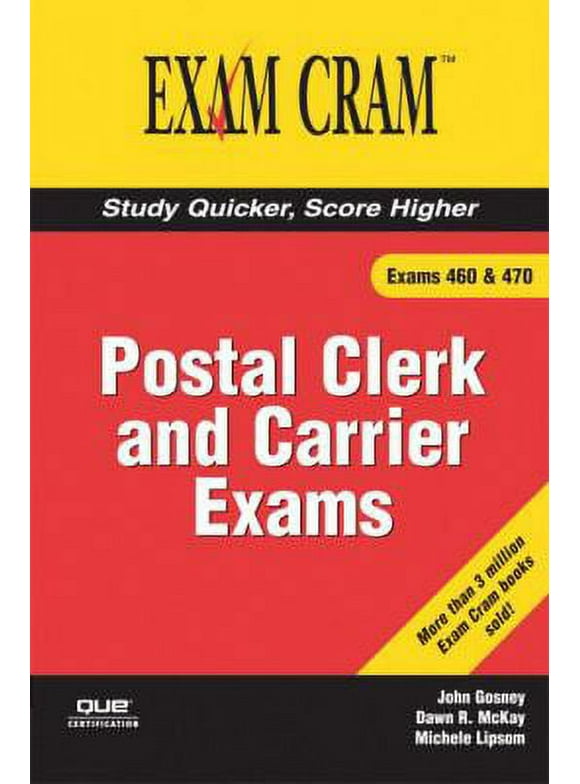 Pre-Owned Exam Cram Postal Clerk and Carrier Exams (Paperback) 0789732610 9780789732613
