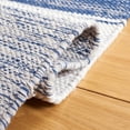thumbnail image 6 of SAFAVIEH Striped Kilim Amina Striped Cotton Area Rug, Grey/Blue, 8' x 10', 6 of 12