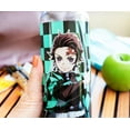 thumbnail image 6 of Demon Slayer Tanjiro Kamado Plastic Water Bottle | Holds 20 Ounces, 6 of 8