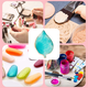 thumbnail image 5 of Nail Art Palette Agate Phnom Penh Paint Palette Gel Nail Painting Frame DIY Nail Show Maquillaje y coloración MFZFUKR CPB-DE-LYY443-4, 5 of 5
