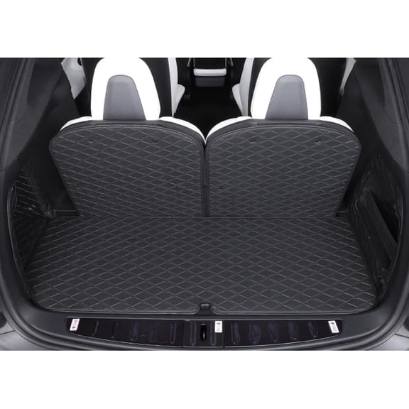 ZYCHUANGYING Back Seat Mat Trunk Liner Side Panels compatible with Tesla Model X 6/7 Seater 2022-2025(DO NOT FIT 2026),Laser Measured, Perfect Fits