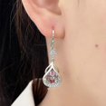 thumbnail image 2 of Pendientes de magnetógeno de flujo linfático 2024, pendientes de germanio con magnetoterapia linfática, pendientes de terapia magnética de linfancia, pendientes de acupuntura Nuevo ---- morado, 2 of 2