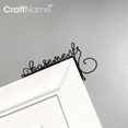 thumbnail image 3 of Craftnamesign Basement Metal Door Corner Sign, Home Basement Door Frame Topper Decoration, 3 of 3