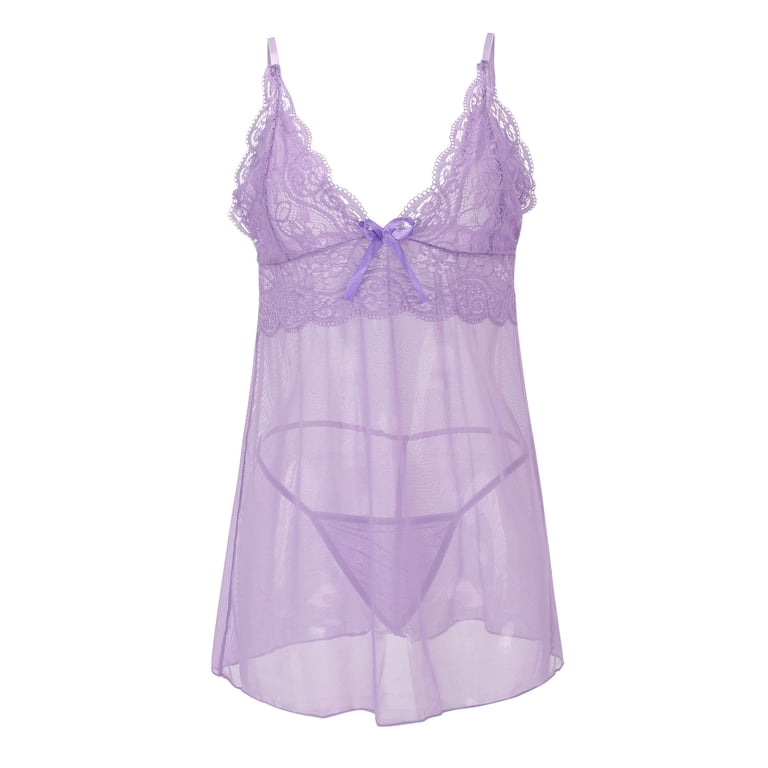 underwear for lace dress Sexy Lace See-through Nightgown Style Erotic Underwear Embroidered Strap Temptation Dress For Women