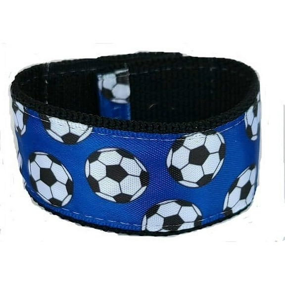 Soccer Sleeve Scrunchies Royal Blue (pair), Soccer Sleeve Holders, Soccer Sleeve straps