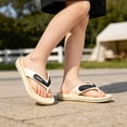 thumbnail image 5 of lnmuld Kids Flip Flops Unisex Lightweight Beach Sandals Non Shower Pool Summer Slippers for Boys Girls Size:12.5, 5 of 7