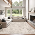 thumbnail image 1 of Alfombra Art&Tuft de pelo bajo, lavable, color beige, 152 x 213 cm, 1 of 9