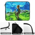 thumbnail image 5 of The Legend of Zelda Breath of The Wild Laptop Sleeve Laptop Case Computer Laptop Tablet Sleeve Bag Protective Shockproof Laptop Bag Briefcase Cover, 5 of 7