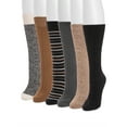thumbnail image 3 of MUK LUKS Women's Mid-Calf Tall Boot Socks, 6-Pack, Fits Shoe Sizes 6-11, 3 of 5