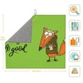 thumbnail image 2 of Goofa Dish Drying Mat Super Absorbent Drying Mat Large Dish Drying Mats for Kitchen Counter Easy Clean Dish Mat Kitchen Drying Mat 16" x 18" ( Drink Coffee And Do Good ), 2 of 6