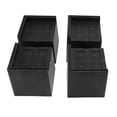thumbnail image 1 of Elevadores de muebles, 4 piezas Elevadores de muebles Elevadores de patas de silla de plástico EVA Almohadilla de elevación de patas de cama Funcionalidad inteligente, 1 of 12