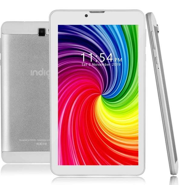 Indigi 4g Lte Gsm Unlocked 7 Inch Android Pie Tabletpc Smartphone Phablet Quadcore 2gb 16gb Rom White Walmart Com Walmart Com