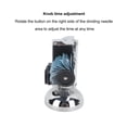 thumbnail image 4 of Mechanical Flip Desk Clock, 304 Stainless Steel European Style Retro Digital Flip Down Clock 12 Hours Auto Mechanical Internal Gear Operated Clock for Home Office, 4 of 7