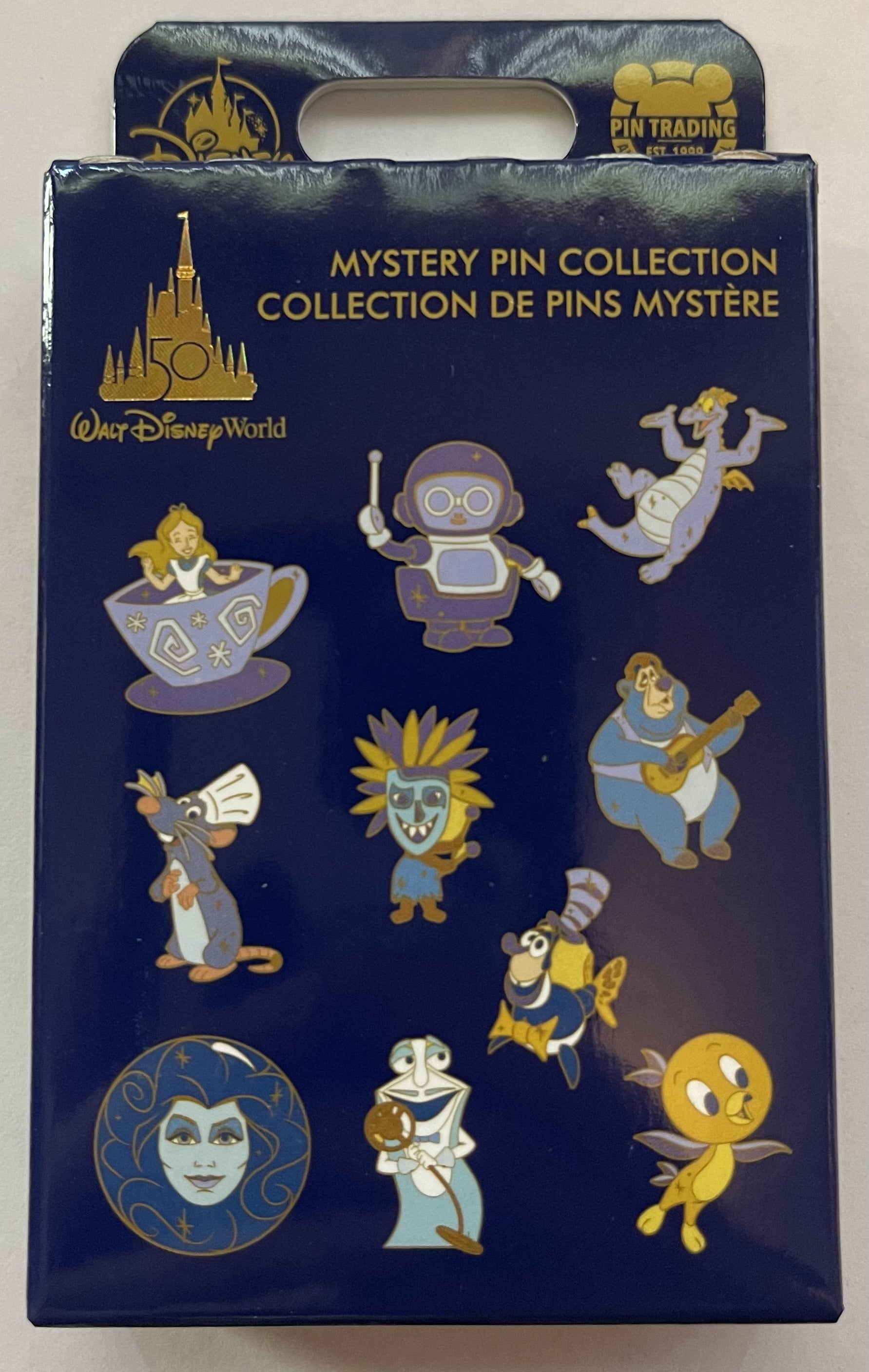 Disney Collectible Pin Pack 2019 Mystery Box of 2 Pins Sealed NEW 