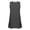 Black, variant on Bxsruta Women's Sleeveless Polka Dot Swing Dress A-Line Ruffle Hem Mini Casual Beach Summer Sundress