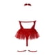 thumbnail image 3 of Gibobby Sujetador De Encaje Para Mujer Ropa Lencería para Mujer Encaje Interior Halter Chemise V Cuello Camisón Sexy Ropa de Dormir Camisón Malla(Rojo, G), 3 of 5