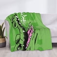 thumbnail image 3 of Naloa CROCODILE HEAD Flannel Fleece Throw Blanket for Bed Couch, Thick Blanket - All Seasons Suitable for Women, Men and Kids-40"x30", 3 of 6