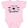 thumbnail image 3 of Inktastic I Love My Grandma Heart and Arrows Boys or Girls Baby Bodysuit, 3 of 5