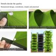 thumbnail image 4 of Bolsas de cultivo para plantación de plantas, (dos piezas) Bolsa para macetero de pared de fieltro Nueva actualización Bolsas de cultivo para macetero de pared vertical de jardín grande para colgar de, 4 of 5