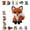 D#2, variant on DIY Animal Beading Kit, Cute Bead Craft Animal Set with Colorful Beads and Instructions, Handmade Creative Jewelry Art Craft Kit, DIY Animals Beadwork Craft Kits for Adults(K)