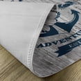 thumbnail image 5 of Ambesonne Nautical Place Mats Set of 4, Anchor Skull Sea, Standard Size, Beige Navy Blue, 5 of 6