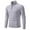 Gray, variant on RYRJJ Men's Quarter Zip Sweaters Slim Fit Lightweight Cotton Knitted Casual Mock Neck Pullover Sweaters(Black,3XL)