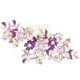 thumbnail image 2 of Wedding Pearls Hair Comb Bridal Flower Hair Pin Comb Bride Floral Hair Clip, 2 of 4