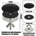 thumbnail image 3 of Mosiee Stainless Steel Metal Sink Hole Cover Kitchen Faucet Hole Cover Tap Hole Plug, 3 of 9