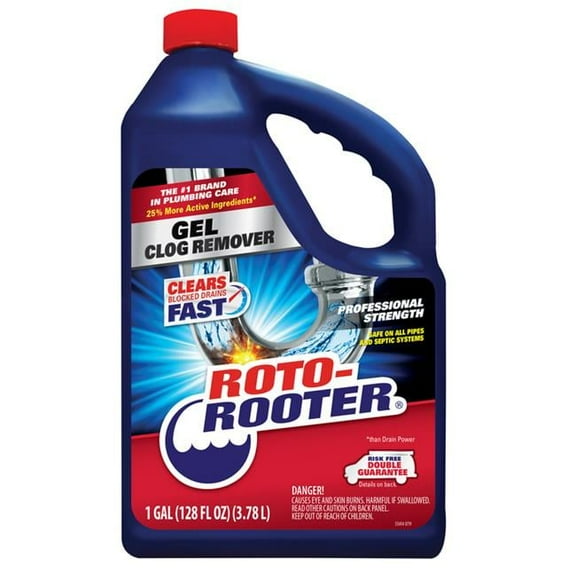 1 gal Roto-Rooter Gel Clog Remover - Pack of 4