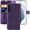 Purple, variant on MONASAY Wallet Case for Galaxy S23 5G,[RFID Blocking] Flip Folio Leather Cell Phone Cover with Credit Card Holder for Samsung Galaxy S23 5G 6.1 inch