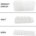 thumbnail image 3 of Wax Melt Containers-8 Cavity Clear -25 Packs Heart Shape Clamshells, 3 of 5