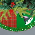 thumbnail image 6 of EWASWON Christmas Christmas Tree Skirt 36 Inch, Polyester Multicolor Christmas Decor with Snowflakes, Reusable Washable Xmas Tree Skirt for Home Office, 6 of 6
