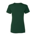 thumbnail image 5 of Russell Athletic Womens Essential 60/40 Performance T-Shirt, XS, Dark Green, 5 of 7