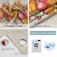 thumbnail image 2 of Fsddascl Fall Orange Pumpkins Blackout Curtains for Bedroom/Living Room, Thermal Insulated Kitchen Curtains, Thanksgiving Maple Vintage Fruit Flowers Grommet Darkening Window Treatment 42"x84"x2, 2 of 6