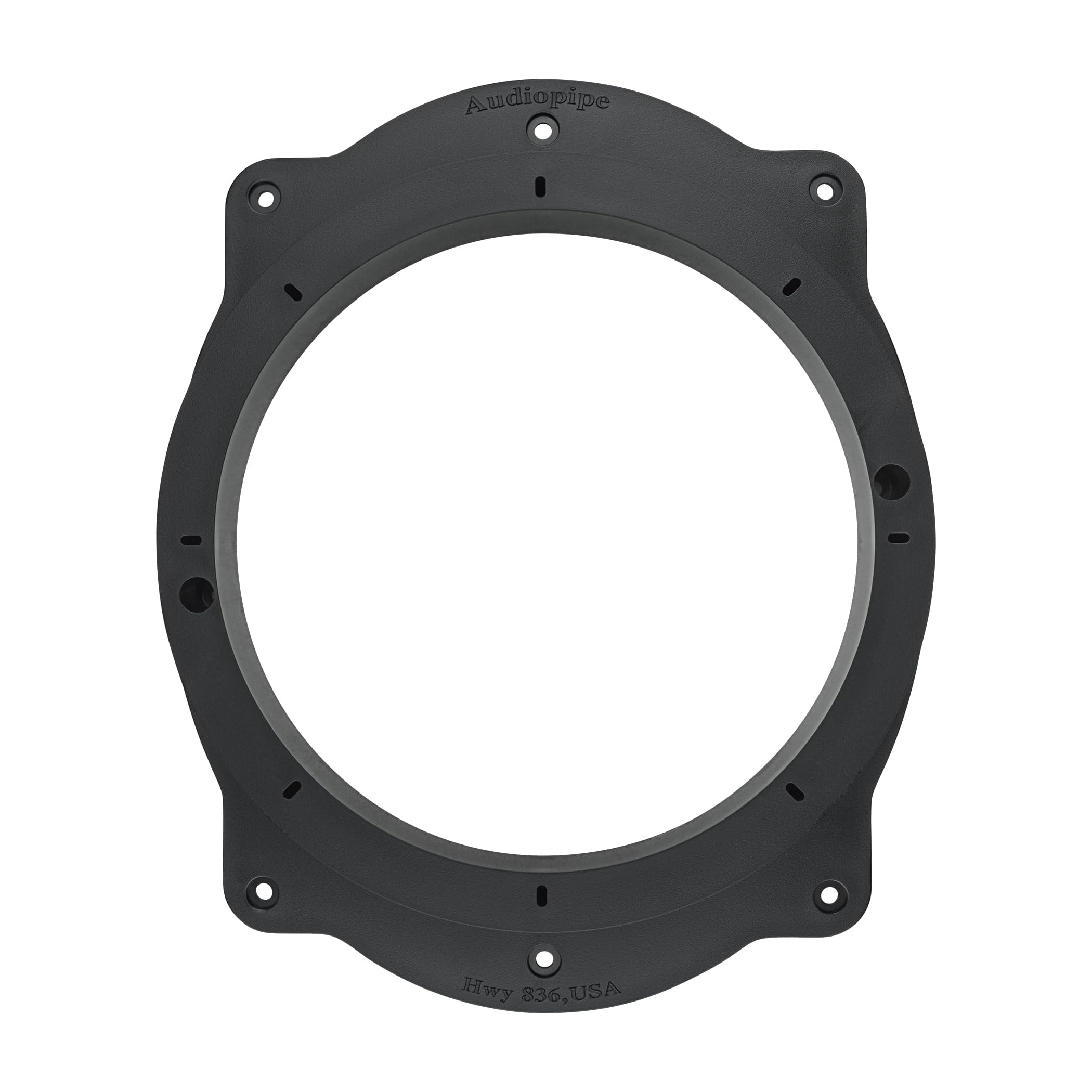 Audiopipe - Toyota 6x9" to 8" PVC Plastic Adapter Ring Spacer Black (Pair)