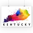 thumbnail image 2 of Kentucky, State Abstract Watercolor (9x12 Wall Art Print, Home Decor), 2 of 3