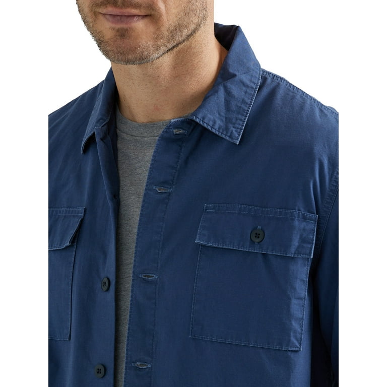 Wrangler® Men's and Big Men's Relaxed Fit Long Sleeve