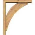 thumbnail image 3 of Ekena Millwork 3 1/2"W x 18"D x 22"H Thorton Block Smooth Bracket w/ Offset Brace, Western Red Cedar, 3 of 25