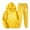 Yellow, variant on Lenpel Women's Sweatsuits 2 Piece Long Sleeve Valentine's Day Printed Pullover Hoodie Sweatpants Spring Fall Outfits