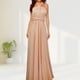 thumbnail image 5 of Vestido Vestido elegante para mujer, vestido de fiesta de dama de honor a la moda sin espalda (Champagne S) Ygjytge champán T S para Mujer, 5 of 8