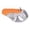 Orange, variant on 3-Layer Water Activated Evaporative Dog Cooling Vest Breathable Sun Protection Adjustable Harness Vest with D-Ring for Small Medium Large Dogs Summer Outdoor Walking(Green-S)