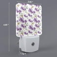 thumbnail image 2 of Honeii Orchids Flowers Print LED Night Light with Light Sensor, Night Lights Plug Into Wall,Ideal for Bedrooms and Hallways-EU, 2 of 7
