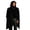 Black, variant on Hvyesh Medieval Hooded Cloak Renaissance Cape for Men and Women Halloween Party Cosplay Costume