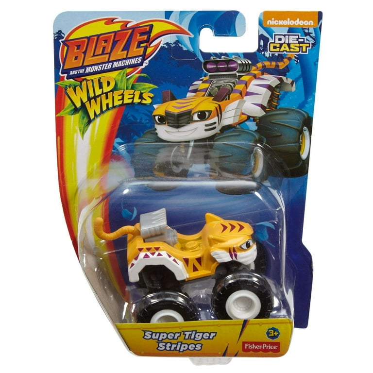 Fisher-Price Nickelodeon Blaze & The Monster Machines Race Car Stripes Car  Play Vehicles - Walmart.com