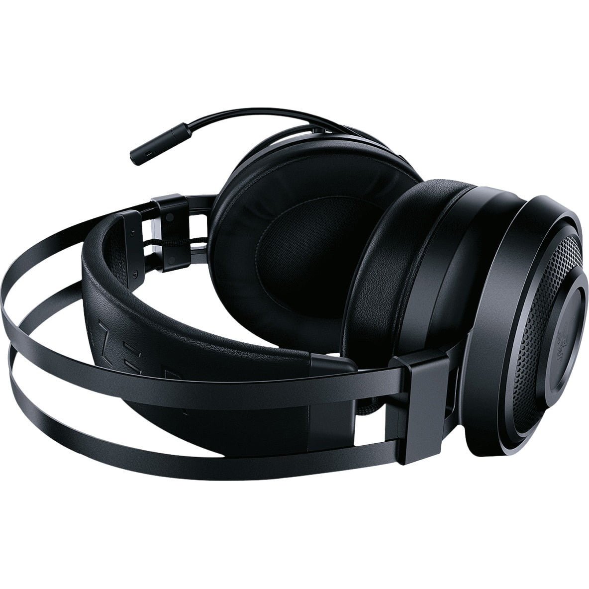 ヘッドホン Razer Nari wireless gaming headset Razer Nari Essential Wireless Gaming Headset for PC, PS4 Black