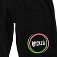 thumbnail image 2 of Wicked Part 1 Circle Logo Adult Black Sleep Pajama Shorts-XXL, 2 of 7