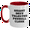 White/Red, variant on Funny Payroll Clerk Gifts: Smart Sexy Talented Payroll Clerk Two Tone Coffee Mug for Mom on Mother's Day - Gifts from Friends, Family, or Coworkers