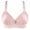 Pink, variant on Viikei Bras for Women Sports Bras Wirefree Plus Size Adjustable Extra-Elastic Solid Color Shaping Cup Lingerie