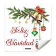 thumbnail image 3 of XWSHYW Pegatinas de Pared Guirnalda de Cinta con Bolas Colgantes Navideñas, Pegatinas Decorativas para El Baño, Pegatinas de Pared para Decoración Del Baño, 3 of 6